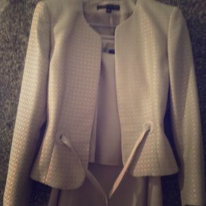 Silver 3 piece suit
